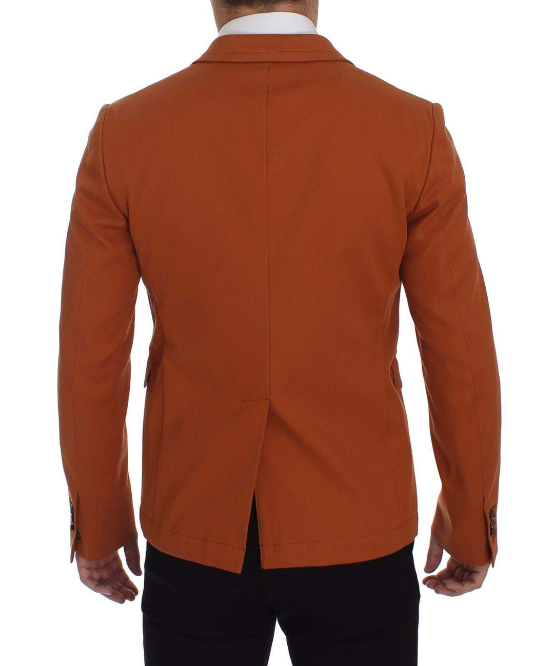 Dolce & Gabbana  Orange Cotton Stretch Blazer #men, Blazers - Men - Clothing, Brand_Dolce & Gabbana, Catch, Dolce & Gabbana, feed-agegroup-adult, feed-color-orange, feed-gender-male, feed-size-IT46 | S, feed-size-IT50 | L, feed-size-IT52 | XL, Gender_Men, IT46 | S, IT50 | L, IT52 | XL, Kogan, Men - New Arrivals, Orange at SEYMAYKA