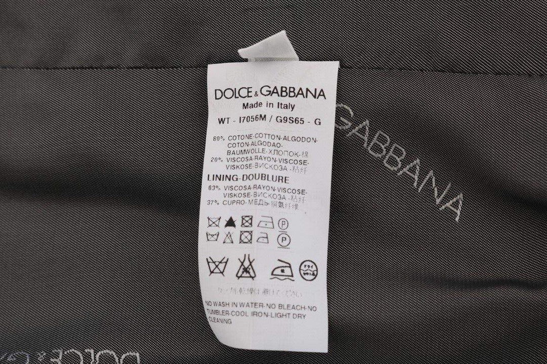 Dolce & Gabbana  Gray STAFF Cotton Striped Vest #men, Brand_Dolce & Gabbana, Catch, Dolce & Gabbana, feed-agegroup-adult, feed-color-gray, feed-gender-male, feed-size-IT50 | L, Gender_Men, Gray, IT50 | L, Kogan, Men - New Arrivals, Vests - Men - Clothing at SEYMAYKA