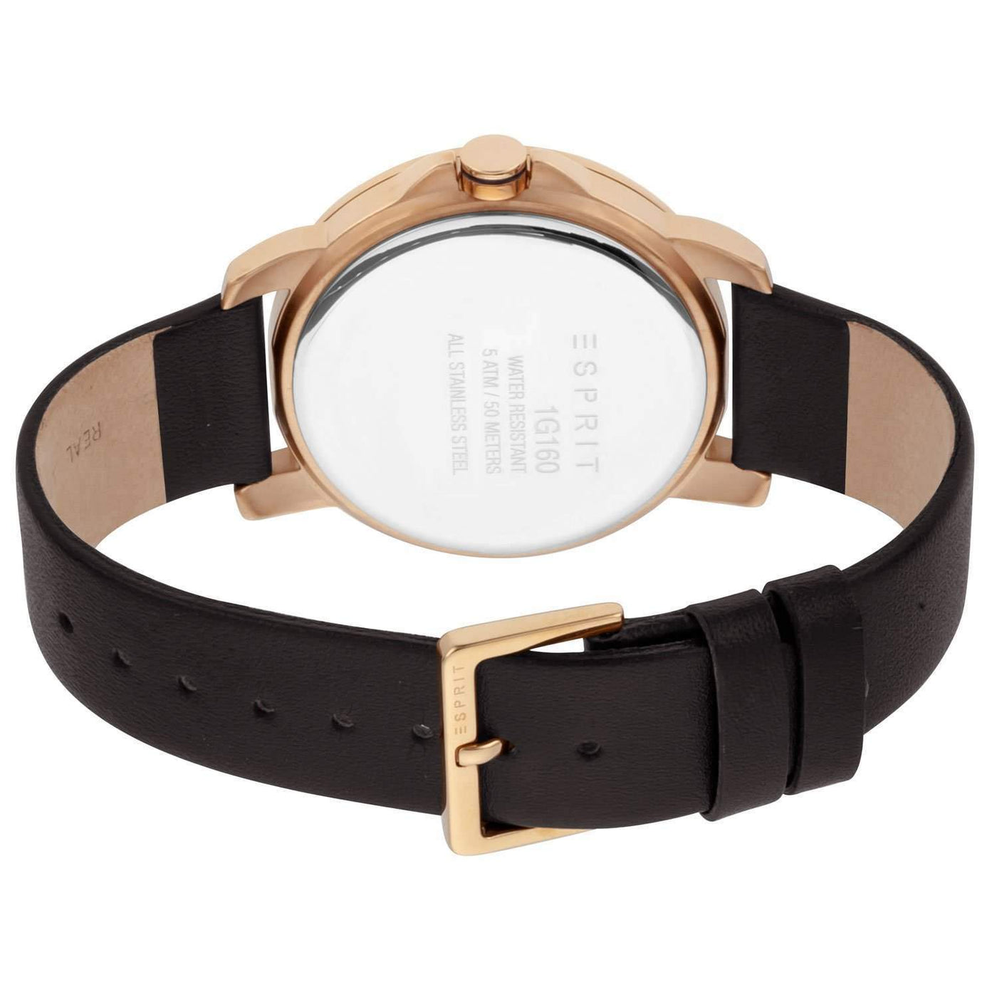 Esprit Quartz Leather Strap  Watches #men, Esprit, feed-agegroup-adult, feed-color-bronze, feed-gender-male, feed-size-OS, Gender_Men, Watches for Men - Watches at SEYMAYKA