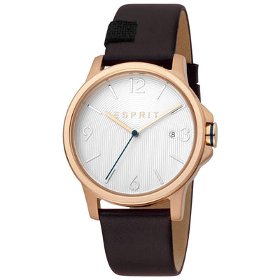 Esprit Quartz Leather Strap  Watches #men, Esprit, feed-agegroup-adult, feed-color-copper, feed-gender-male, feed-size-OS, Gender_Men, Watches for Men - Watches at SEYMAYKA