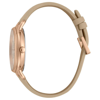 Esprit Rose Gold  Quartz Leather Strap   Watch #women, Catch, Esprit, feed-agegroup-adult, feed-color-gold, feed-gender-female, feed-size-OS, Gender_Women, Kogan, Rose Gold, Watches for Women - Watches at SEYMAYKA