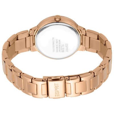 Esprit Quartz Red Gold Strap  Watches #women, Esprit, feed-agegroup-adult, feed-color-copper, feed-gender-female, feed-size-OS, Gender_Women, Watches for Women - Watches at SEYMAYKA