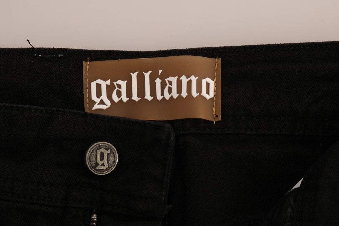 John Galliano Denim Stretch Regular Fit Jeans #women, Black, Catch, feed-agegroup-adult, feed-color-black, feed-gender-female, feed-size-W27, feed-size-W28, Gender_Women, Jeans & Pants - Women - Clothing, John Galliano, Kogan, W27, W28, Women - New Arrivals at SEYMAYKA
