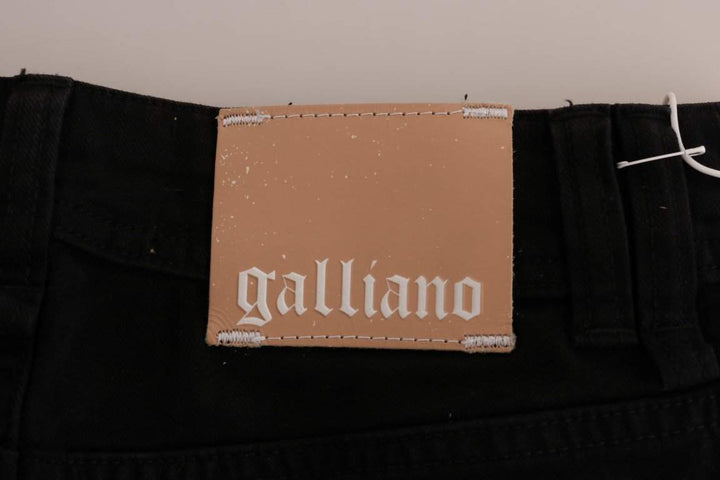 John Galliano Denim Stretch Regular Fit Jeans #women, Black, Catch, feed-agegroup-adult, feed-color-black, feed-gender-female, feed-size-W27, feed-size-W28, Gender_Women, Jeans & Pants - Women - Clothing, John Galliano, Kogan, W27, W28, Women - New Arrivals at SEYMAYKA