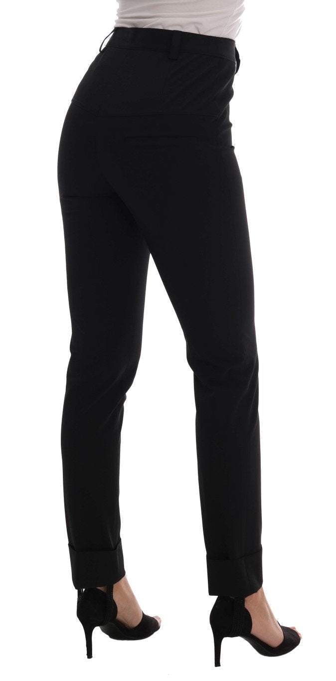 ERMANNO SCERVINO Women  Stretch Leggings Pants #women, Black, Catch, Ermanno Scervino, feed-agegroup-adult, feed-color-black, feed-gender-female, feed-size-IT38|XS, feed-size-IT42|M, Gender_Women, IT38|XS, IT42|M, Jeans & Pants - Women - Clothing, Kogan, Women - New Arrivals at SEYMAYKA