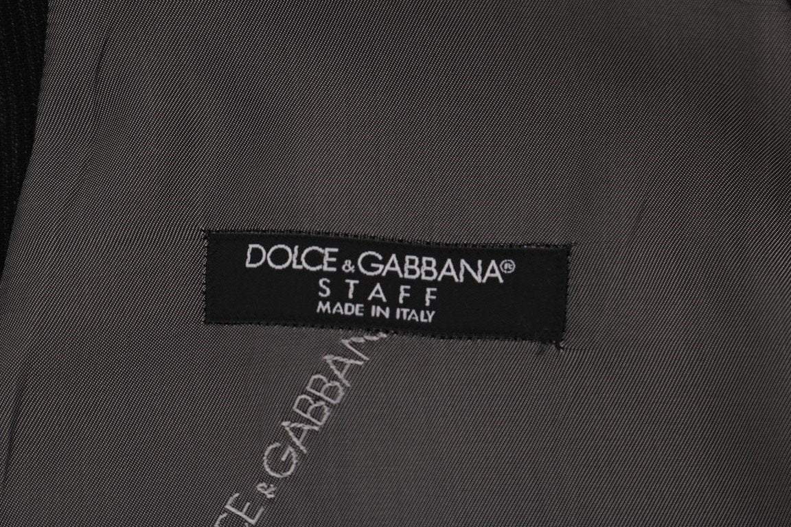 Dolce & Gabbana  Black STAFF Cotton Rayon Vest #men, Black, Brand_Dolce & Gabbana, Catch, Dolce & Gabbana, feed-agegroup-adult, feed-color-black, feed-gender-male, feed-size-IT50 | L, Gender_Men, IT50 | L, Kogan, Vests - Men - Clothing at SEYMAYKA