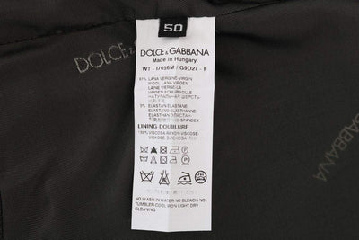 Dolce & Gabbana  Gray STAFF Wool Stretch Vest #men, Brand_Dolce & Gabbana, Catch, Dolce & Gabbana, feed-agegroup-adult, feed-color-gray, feed-gender-male, feed-size-IT50 | L, Gender_Men, Gray, IT50 | L, Kogan, Men - New Arrivals, Vests - Men - Clothing at SEYMAYKA