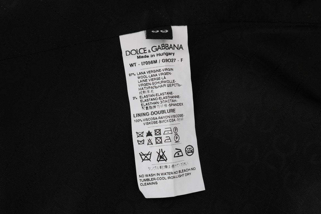 Dolce & Gabbana Black STAFF Wool Stretch Vest #men, Black, Brand_Dolce & Gabbana, Catch, Dolce & Gabbana, feed-agegroup-adult, feed-color-black, feed-gender-male, feed-size-IT50 | L, feed-size-IT54 | XL, Gender_Men, IT50 | L, IT54 | XL, Kogan, Men - New Arrivals, Vests - Men - Clothing at SEYMAYKA