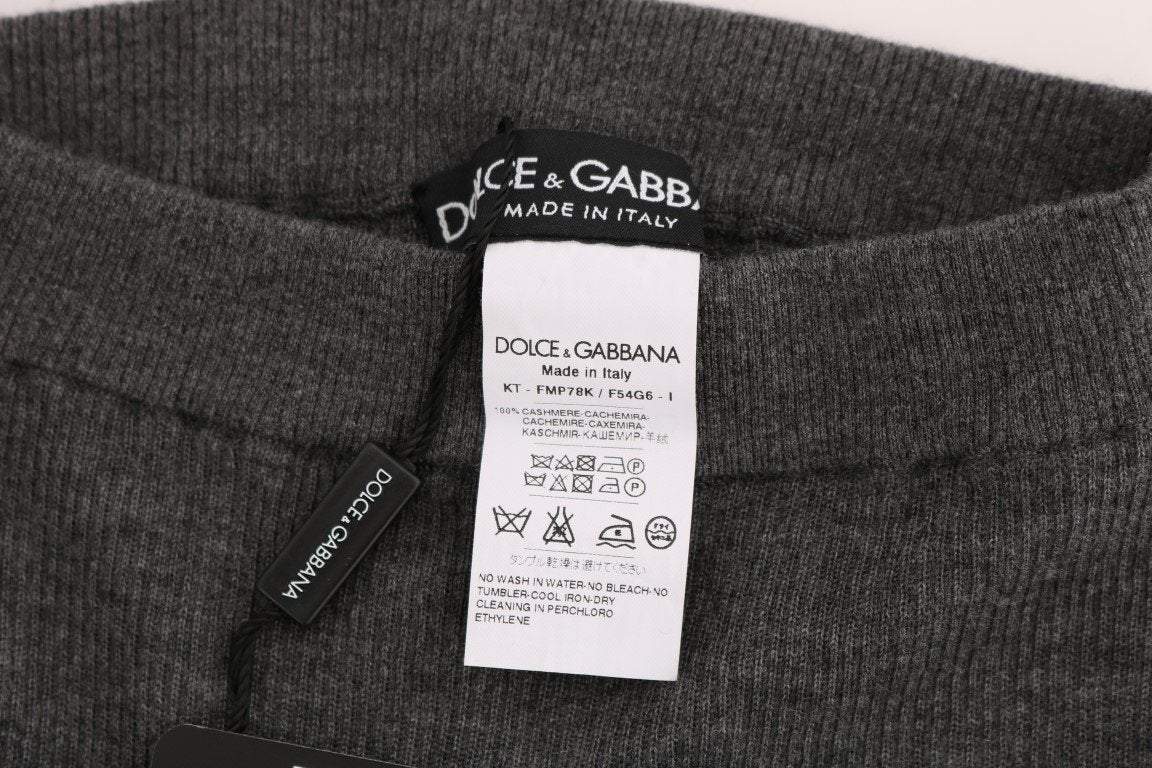 Dolce & Gabbana Gray Cashmere Stretch Tights #women, Brand_Dolce & Gabbana, Catch, Dolce & Gabbana, feed-agegroup-adult, feed-color-gray, feed-gender-female, feed-size-IT36|XXS, feed-size-IT38|XS, feed-size-IT40|S, feed-size-IT42|M, feed-size-IT44|L, feed-size-IT46|XL, Gender_Women, Gray, IT36|XXS, IT38|XS, IT40|S, IT42|M, IT44|L, IT46|XL, Kogan, Tights & Socks - Women - Clothing, Women - New Arrivals at SEYMAYKA