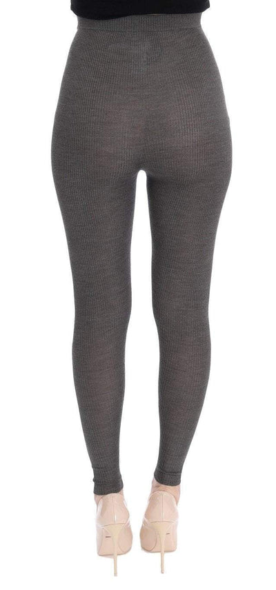 Dolce & Gabbana Gray Cashmere Stretch Tights #women, Brand_Dolce & Gabbana, Catch, Dolce & Gabbana, feed-agegroup-adult, feed-color-gray, feed-gender-female, feed-size-IT36|XXS, feed-size-IT40|S, Gender_Women, Gray, IT36|XXS, IT40|S, Kogan, Tights & Socks - Women - Clothing, Women - New Arrivals at SEYMAYKA