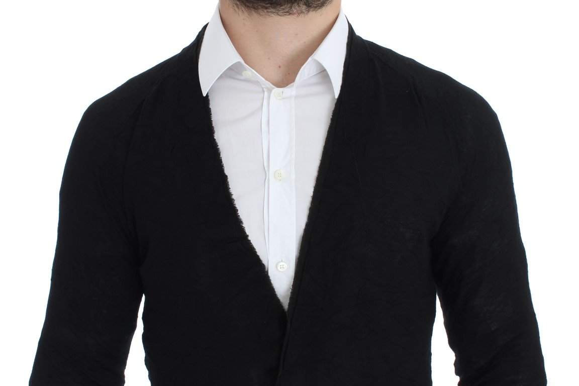 COSTUME NATIONAL C’N’C  Fine Wool Button Cardigan #men, Black, Catch, Costume National, feed-agegroup-adult, feed-color-black, feed-gender-male, feed-size-S, Gender_Men, Kogan, L, S, Sweaters - Men - Clothing at SEYMAYKA