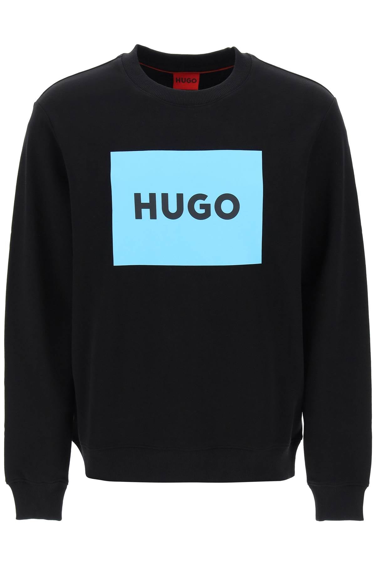 Hugo duragol logo box sweatshirt-0