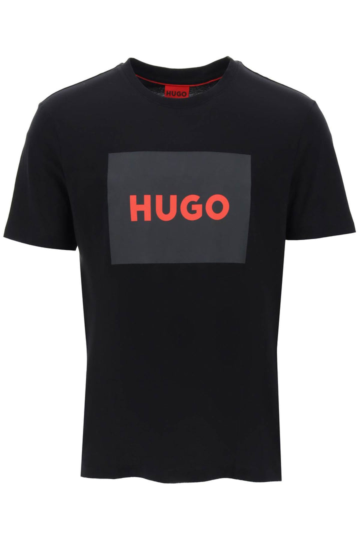 Hugo dulive t-shirt with logo box-0