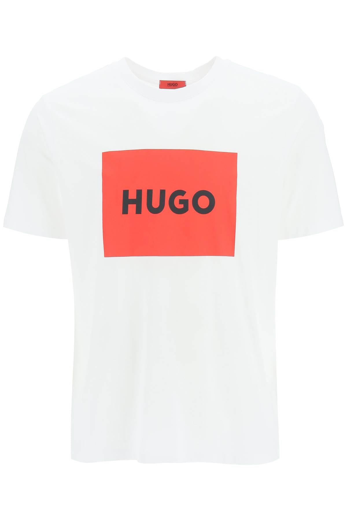 Hugo dulive t-shirt with logo box-0