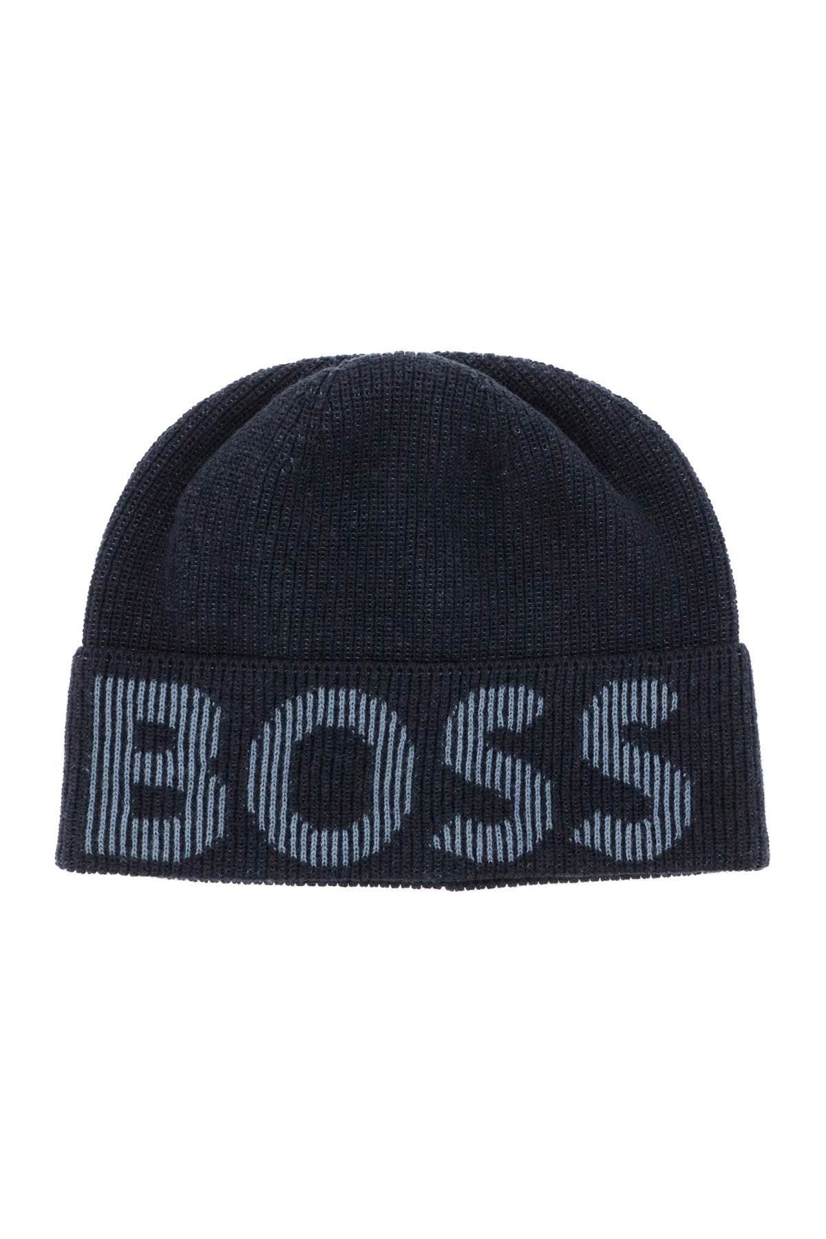 Boss lamico logo beanie-0