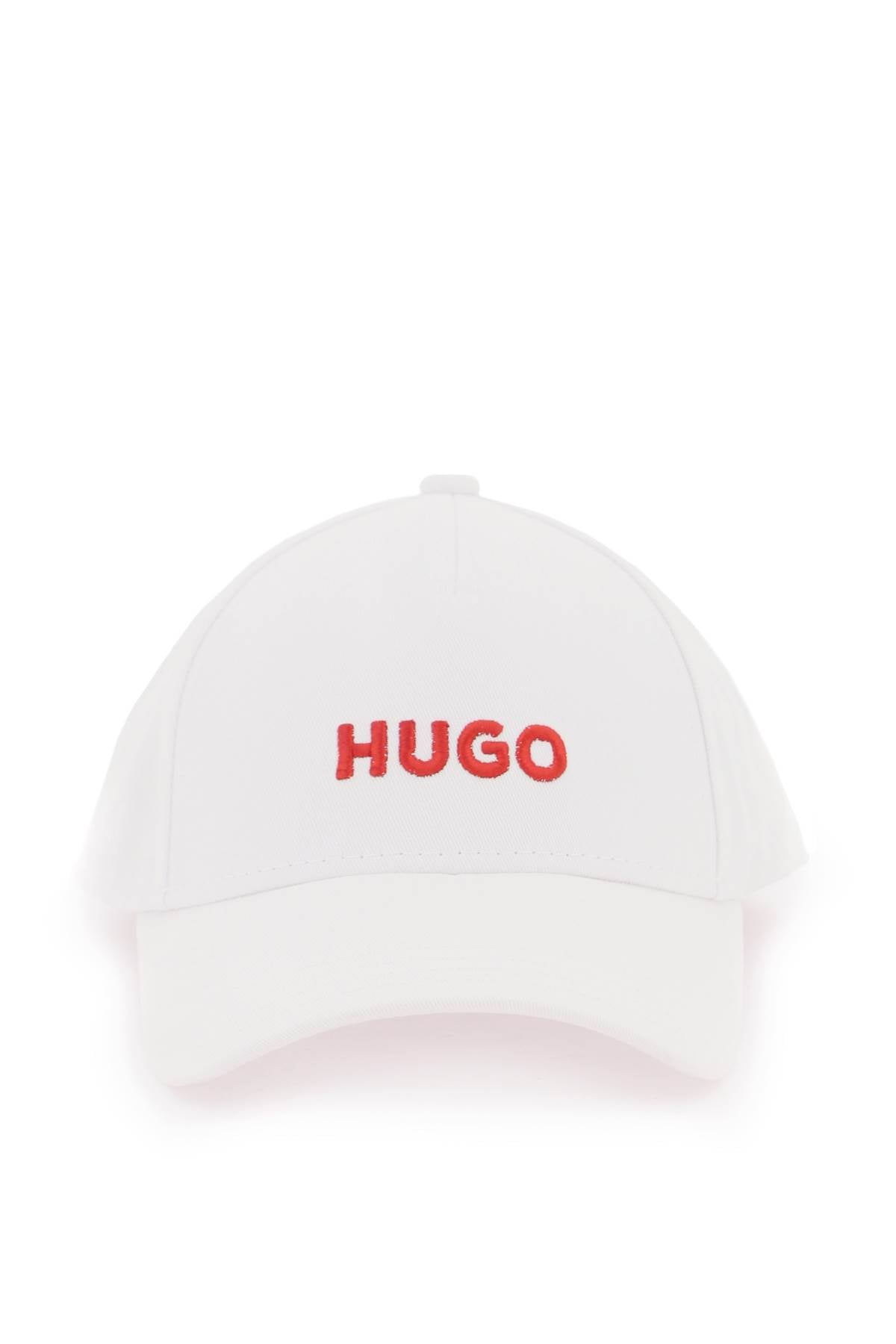Hugo baseball cap with embroidered logo-0