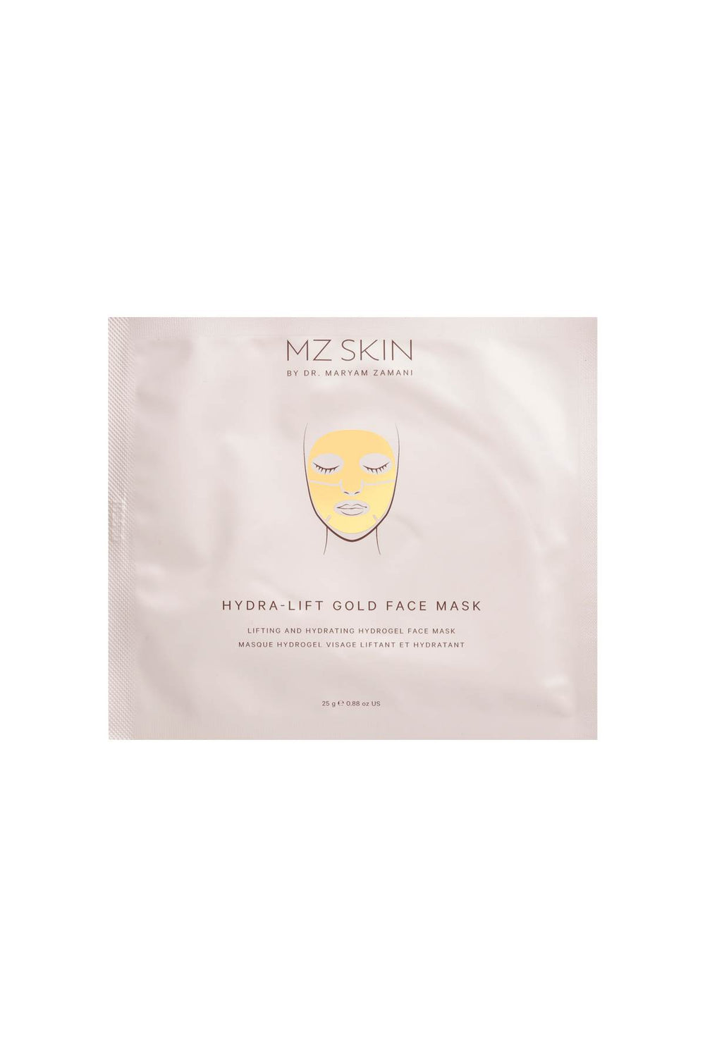 Mz skin hydra-lift gold face mask-1