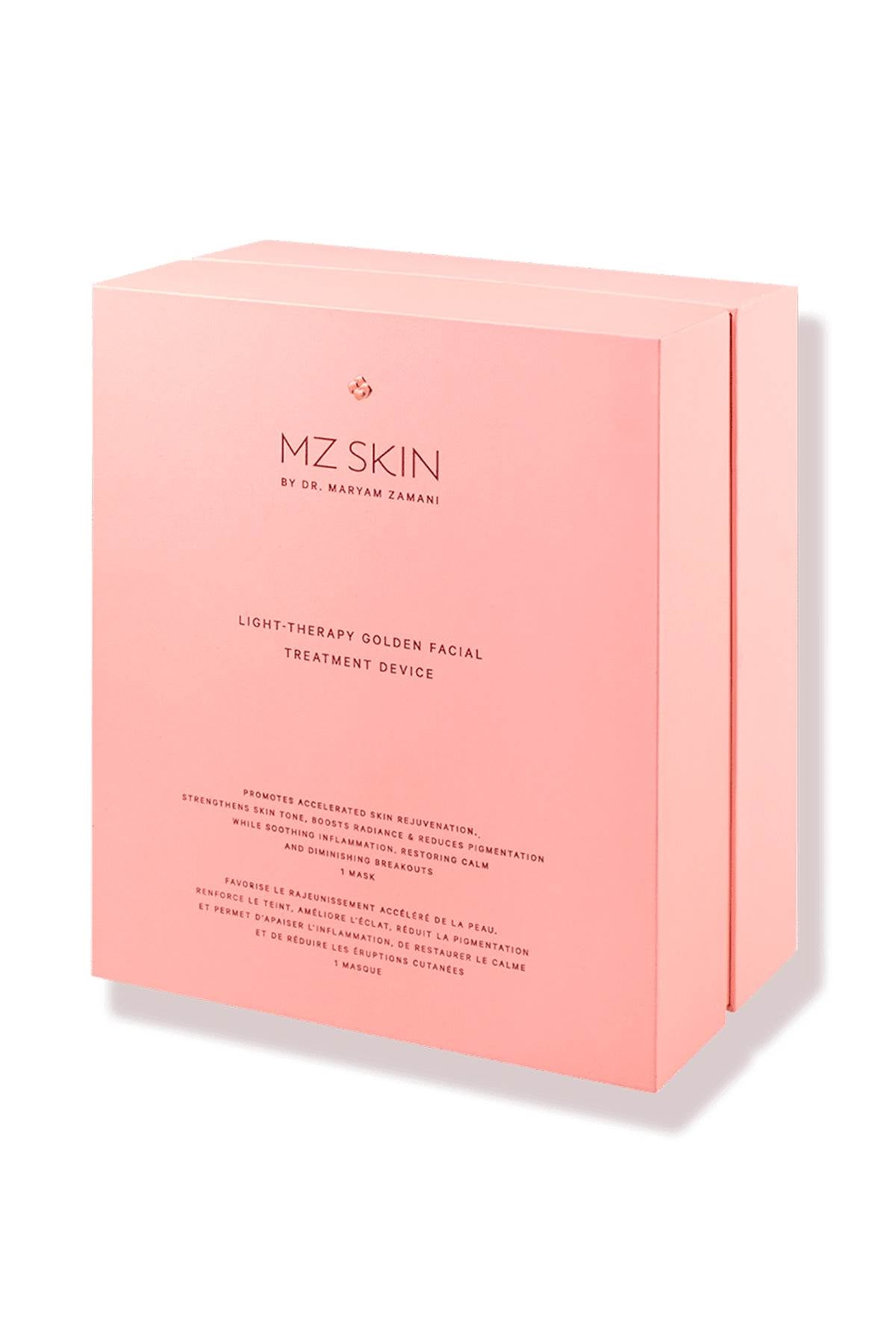 Mz skin light-therapy golden  facial treatment device-1