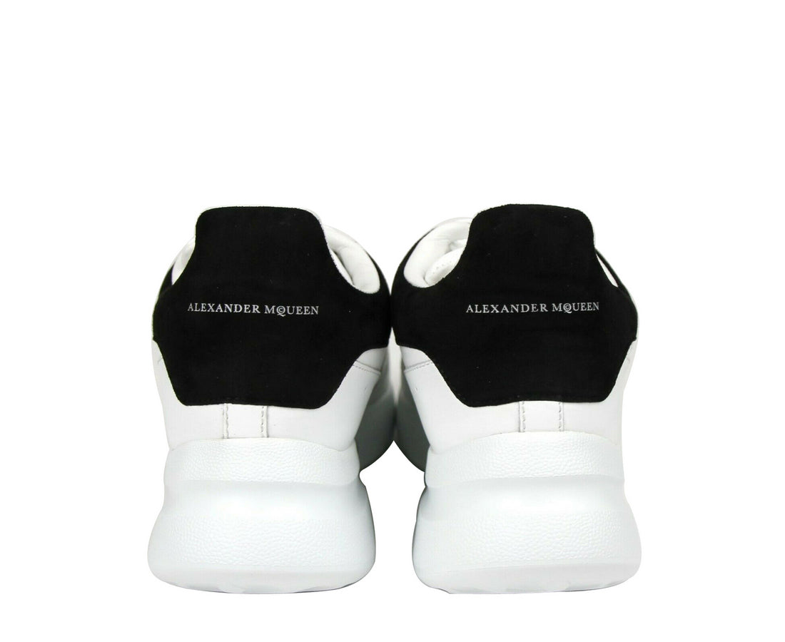 Alexander McQueen  White Leather Suede Sneaker