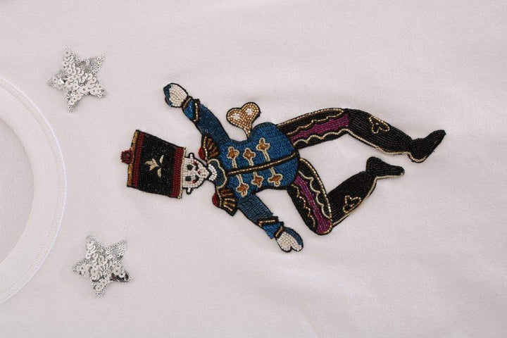 Dolce & Gabbana  White Cotton Fairy Tale T-Shirt #women, Brand_Dolce & Gabbana, Catch, Dolce & Gabbana, feed-agegroup-adult, feed-color-white, feed-gender-female, feed-size-IT36|XXS, feed-size-IT38|XS, Gender_Women, IT36|XXS, IT38|XS, Kogan, Tops & T-Shirts - Women - Clothing, White, Women - New Arrivals at SEYMAYKA