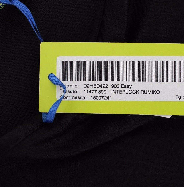 Versace Jeans Women Modal Silk Shift Knee Dress #women, Black, Catch, Clothing_Dress, Dresses - Women - Clothing, feed-agegroup-adult, feed-color-black, feed-gender-female, feed-size-IT40|S, feed-size-IT42|M, Gender_Women, IT40|S, IT42|M, Kogan, Versace Jeans at SEYMAYKA