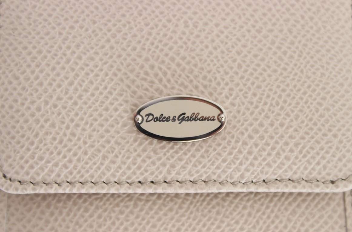 Dolce & Gabbana  White Dauphine Leather Case Wallet #women, Brand_Dolce & Gabbana, Catch, Dolce & Gabbana, feed-agegroup-adult, feed-color-white, feed-gender-female, feed-size-OS, Gender_Women, Kogan, Leather Accessories - Men - Bags, Leather Accessories - Women - Bags, White at SEYMAYKA