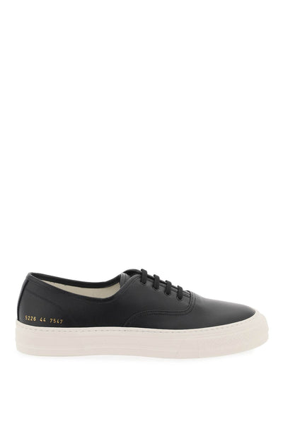 Common projects hammered leather sneakers-0