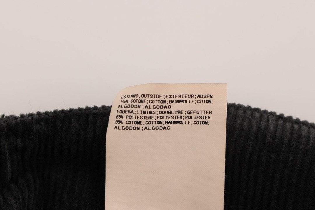 GF Ferre Corduroy Cotton Straight Fit Pants #men, Black, Catch, feed-agegroup-adult, feed-color-black, feed-gender-male, feed-size-IT48 | M, Gender_Men, GF Ferre, IT48 | M, Jeans & Pants - Men - Clothing, Kogan at SEYMAYKA