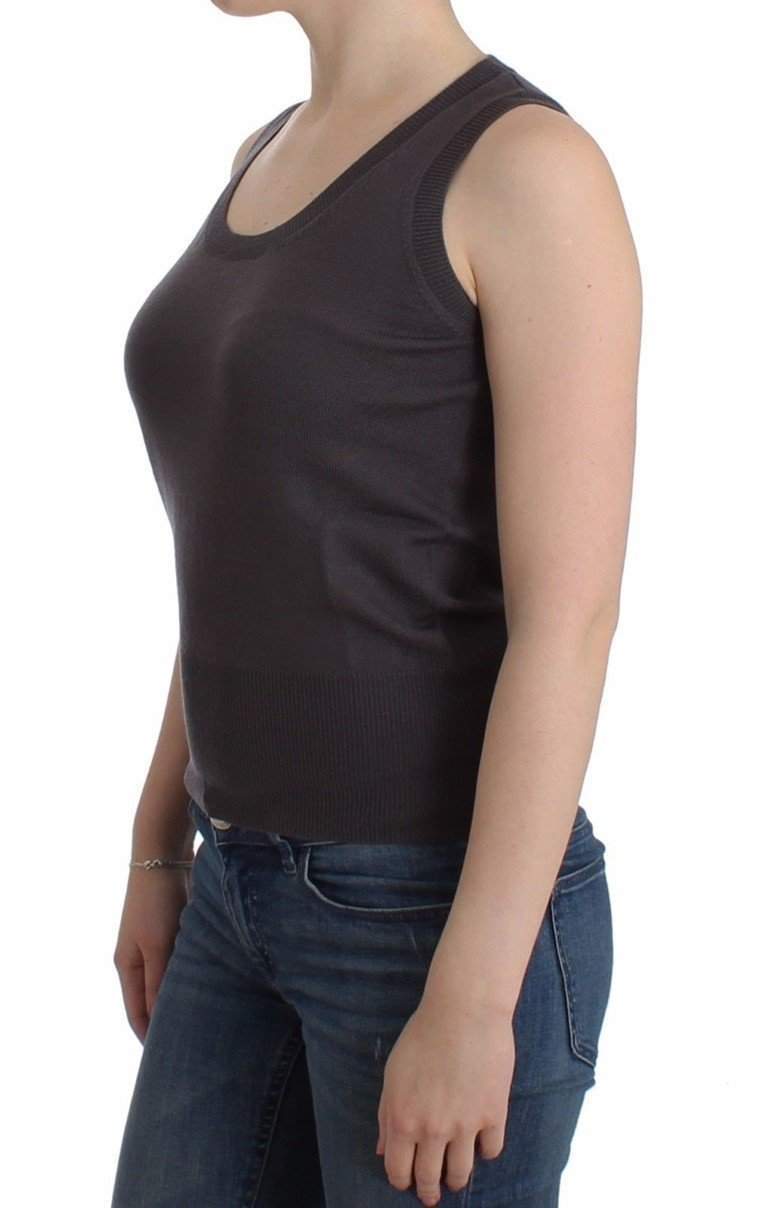 John Galliano  Knit Tank Top #women, Brown, Catch, feed-agegroup-adult, feed-color-brown, feed-gender-female, feed-size-M, feed-size-S, Gender_Women, John Galliano, Kogan, M, S, Tops & T-Shirts - Women - Clothing at SEYMAYKA