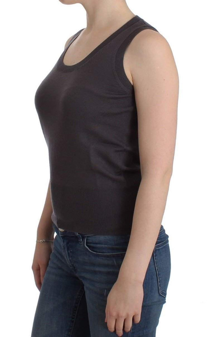 John Galliano  Knit Tank Top #women, Brown, Catch, feed-agegroup-adult, feed-color-brown, feed-gender-female, feed-size-M, feed-size-S, Gender_Women, John Galliano, Kogan, M, S, Tops & T-Shirts - Women - Clothing at SEYMAYKA