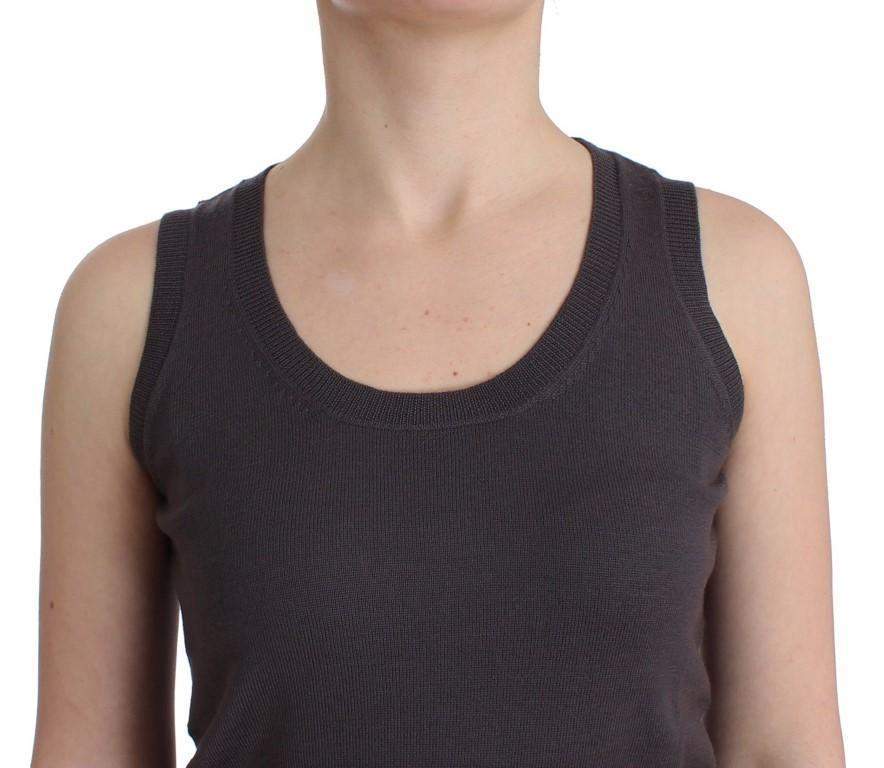 John Galliano  Knit Tank Top #women, Brown, Catch, feed-agegroup-adult, feed-color-brown, feed-gender-female, feed-size-M, feed-size-S, Gender_Women, John Galliano, Kogan, M, S, Tops & T-Shirts - Women - Clothing at SEYMAYKA