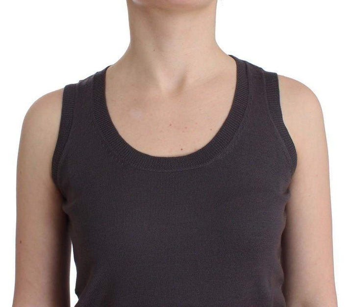John Galliano  Knit Tank Top #women, Brown, Catch, feed-agegroup-adult, feed-color-brown, feed-gender-female, feed-size-M, feed-size-S, Gender_Women, John Galliano, Kogan, M, S, Tops & T-Shirts - Women - Clothing at SEYMAYKA