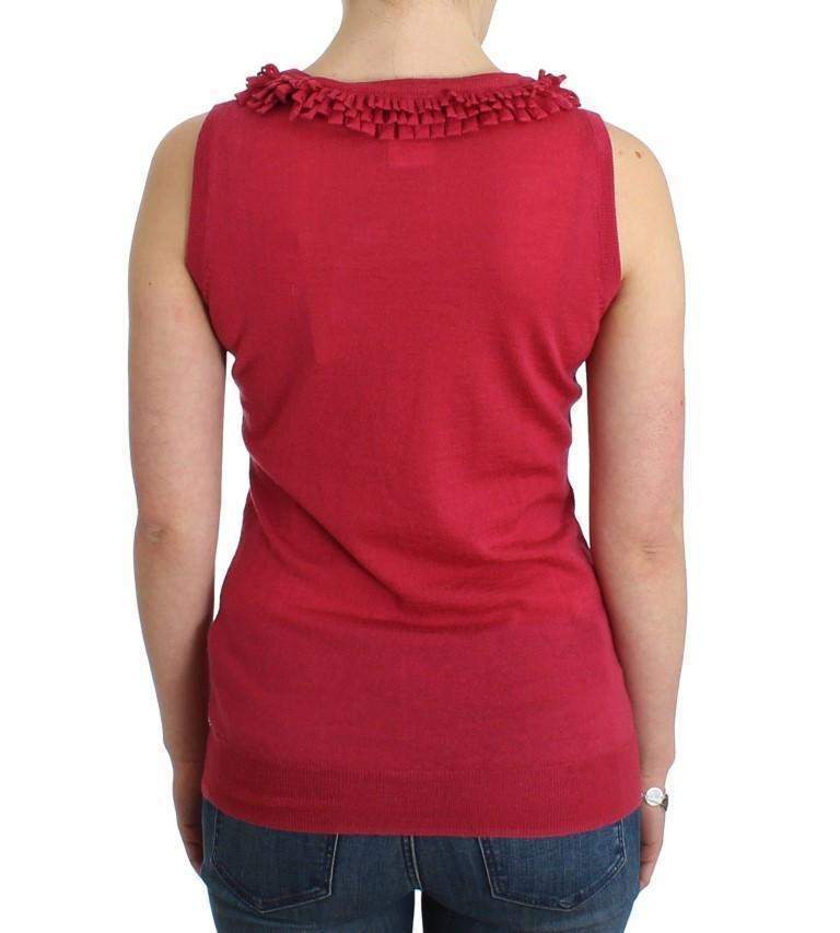 John Galliano  Wool Knit Top #women, Catch, feed-agegroup-adult, feed-color-pink, feed-gender-female, feed-size-S, Gender_Women, John Galliano, Kogan, Pink, S, Tops & T-Shirts - Women - Clothing at SEYMAYKA