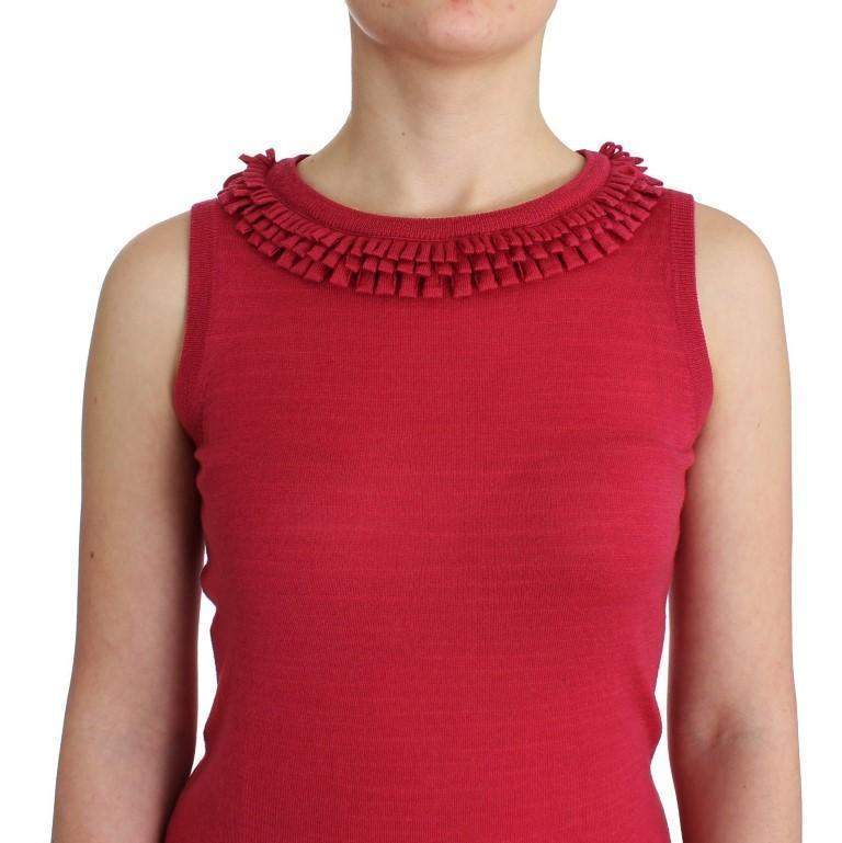 John Galliano  Wool Knit Top #women, Catch, feed-agegroup-adult, feed-color-pink, feed-gender-female, feed-size-S, Gender_Women, John Galliano, Kogan, Pink, S, Tops & T-Shirts - Women - Clothing at SEYMAYKA