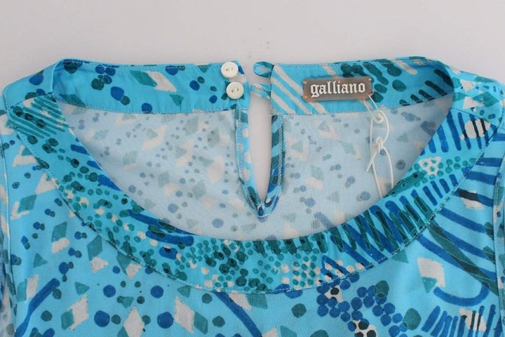 John Galliano  Printed Tank Top #women, Blue, Catch, feed-agegroup-adult, feed-color-blue, feed-gender-female, feed-size-S, feed-size-XS, Gender_Women, John Galliano, Kogan, S, Tops & T-Shirts - Women - Clothing, XS at SEYMAYKA