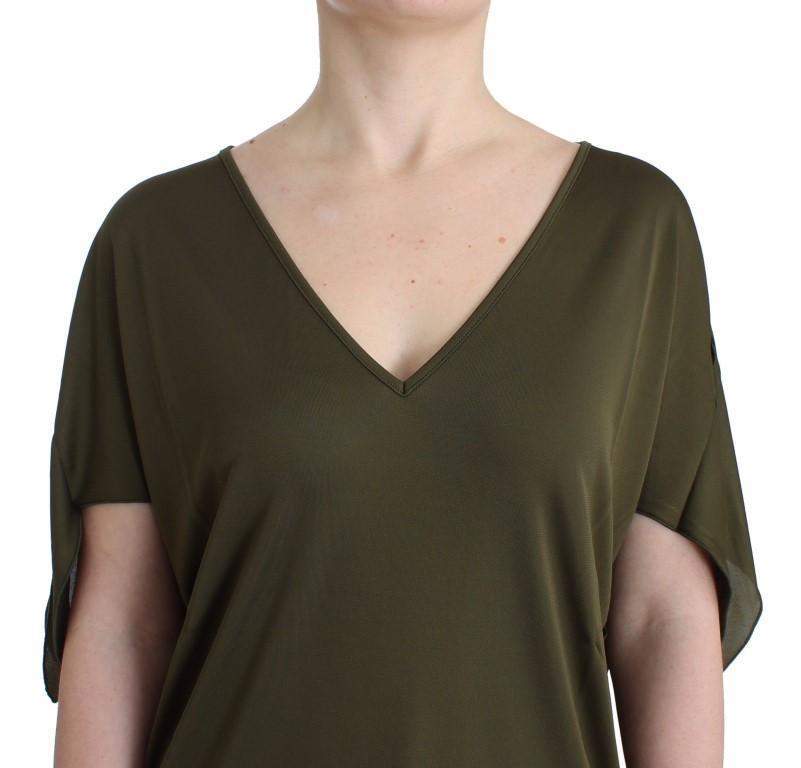 John Galliano  Short Sleeve Blouse Top #women, Catch, feed-agegroup-adult, feed-color-green, feed-gender-female, feed-size-M, feed-size-XS, Gender_Women, Green, John Galliano, Kogan, M, Tops & T-Shirts - Women - Clothing, XS at SEYMAYKA