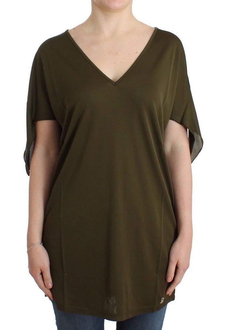 John Galliano  Short Sleeve Blouse Top #women, Catch, feed-agegroup-adult, feed-color-green, feed-gender-female, feed-size-M, feed-size-XS, Gender_Women, Green, John Galliano, Kogan, M, Tops & T-Shirts - Women - Clothing, XS at SEYMAYKA