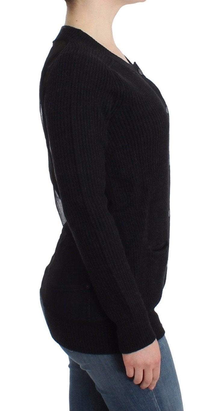 John Galliano Wool Cardigan #women, Black, Catch, feed-agegroup-adult, feed-color-black, feed-gender-female, feed-size-S, Gender_Women, John Galliano, Kogan, S, Sweaters - Women - Clothing at SEYMAYKA