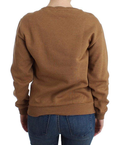 John Galliano  Crewneck Cotton Sweater #women, Brown, Catch, feed-agegroup-adult, feed-color-brown, feed-gender-female, feed-size-S, feed-size-XS, Gender_Women, John Galliano, Kogan, S, Sweaters - Women - Clothing, XS at SEYMAYKA