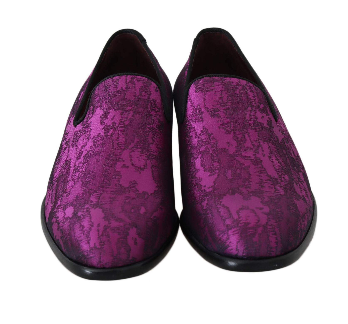 Dolce & Gabbana  Purple Jacquard Loafers Dress Formal Shoes #men, Brand_Dolce & Gabbana, Catch, Category_Shoes, Dolce & Gabbana, EU39/US6, feed-agegroup-adult, feed-color-purple, feed-gender-male, feed-size-US6, Gender_Men, Kogan, Loafers - Men - Shoes, Purple, Shoes - New Arrivals at SEYMAYKA