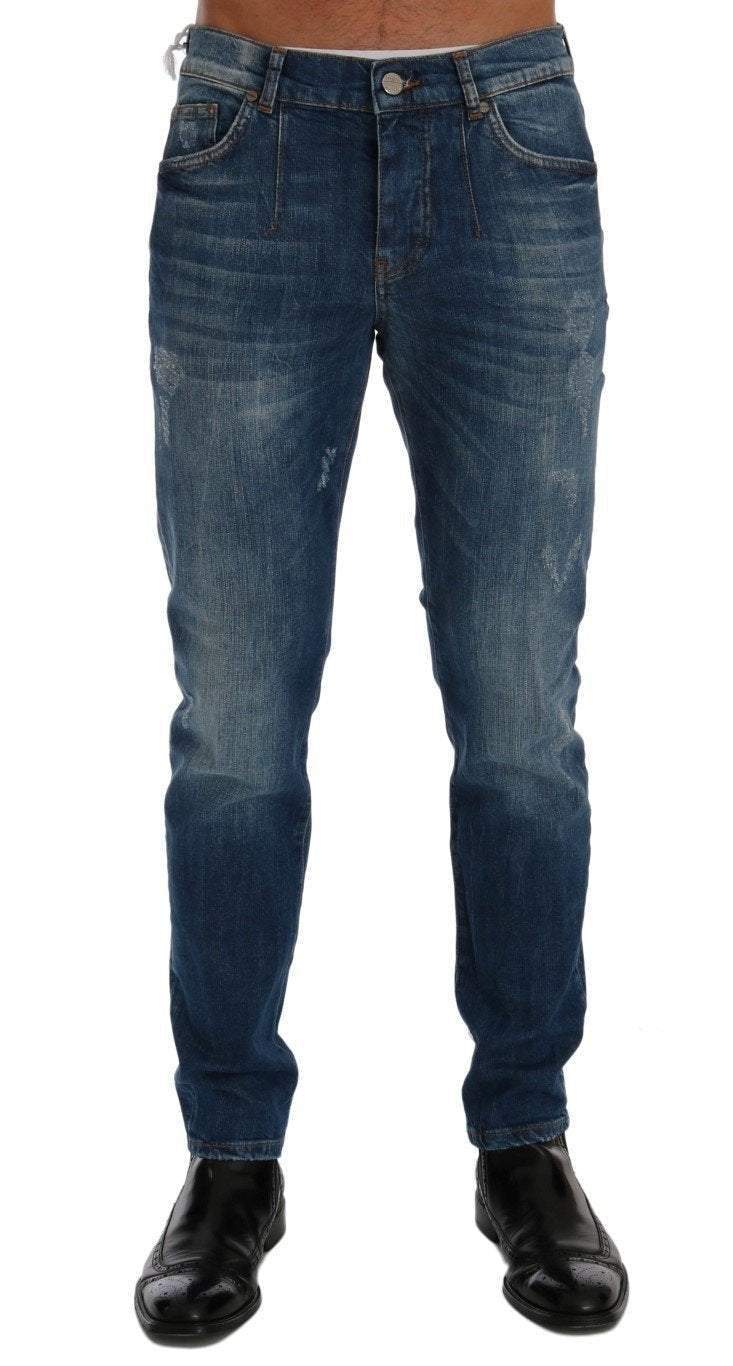 Frankie Morello  Wash Perth Slim Fit Jeans #men, Blue, Catch, feed-agegroup-adult, feed-color-blue, feed-gender-male, feed-size-W40, Frankie Morello, Gender_Men, Jeans & Pants - Men - Clothing, Kogan, Men - New Arrivals, W36, W40 at SEYMAYKA