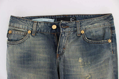 Cavalli Women  Cotton Low Waist Jeans #women, Blue, Catch, Cavalli, feed-agegroup-adult, feed-color-blue, feed-gender-female, feed-size-W26, Gender_Women, Jeans & Pants - Women - Clothing, Kogan, W26 at SEYMAYKA