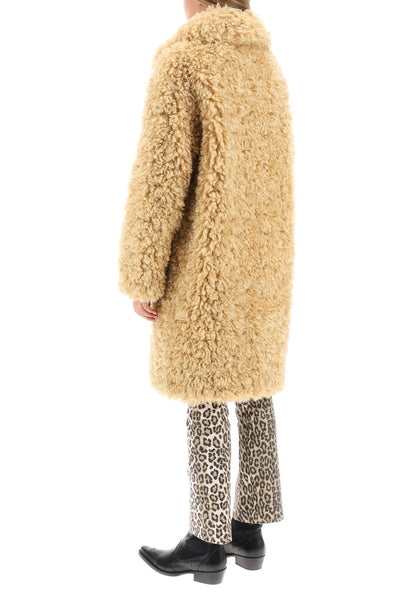 Stand studio 'camille' faux fur cocoon coat-2