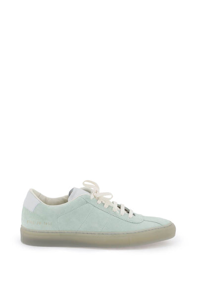 Common projects suede leather sneakers for men-0