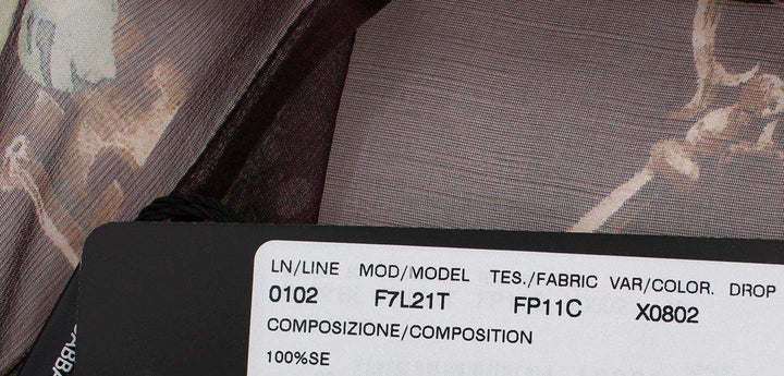 Dolce & Gabbana  Black Key Floral Print Silk Blouse T-shirt #women, Black, Brand_Dolce & Gabbana, Catch, Dolce & Gabbana, feed-agegroup-adult, feed-color-black, feed-gender-female, feed-size-IT40|S, Gender_Women, IT40|S, Kogan, Tops & T-Shirts - Women - Clothing at SEYMAYKA