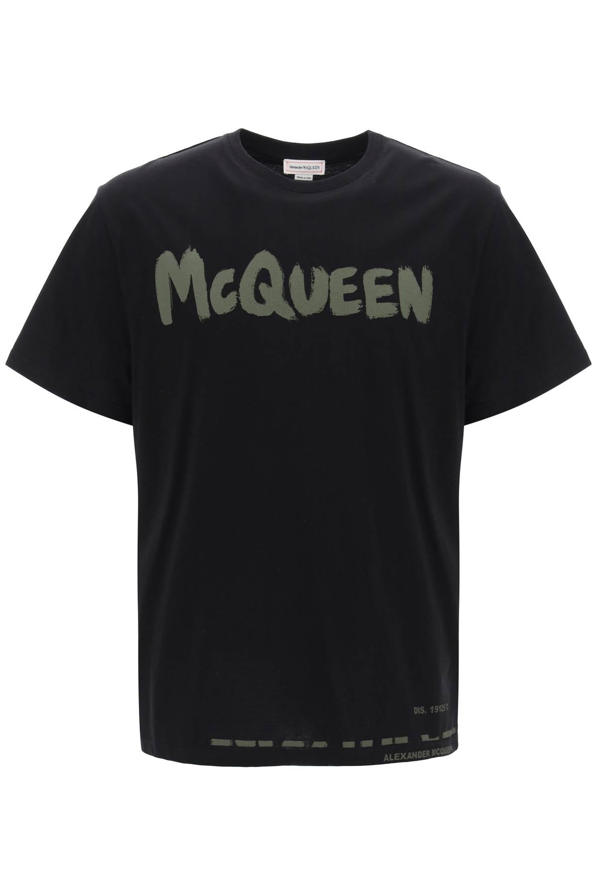 Alexander mcqueen mcqueen graffiti t-shirt-0