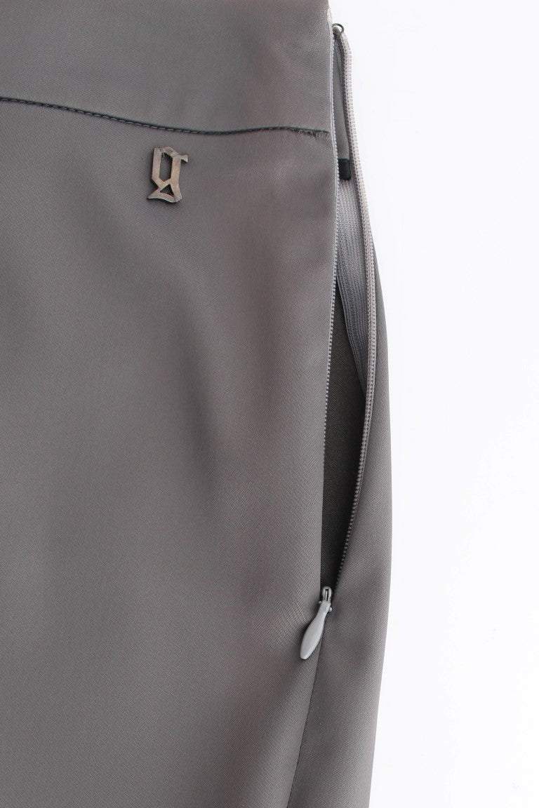 John Galliano Gray slim fit pants #women, feed-agegroup-adult, feed-color-gray, feed-gender-female, feed-size-IT40|S, Gray, IT40|S, Jeans & Pants - Women - Clothing, John Galliano at SEYMAYKA