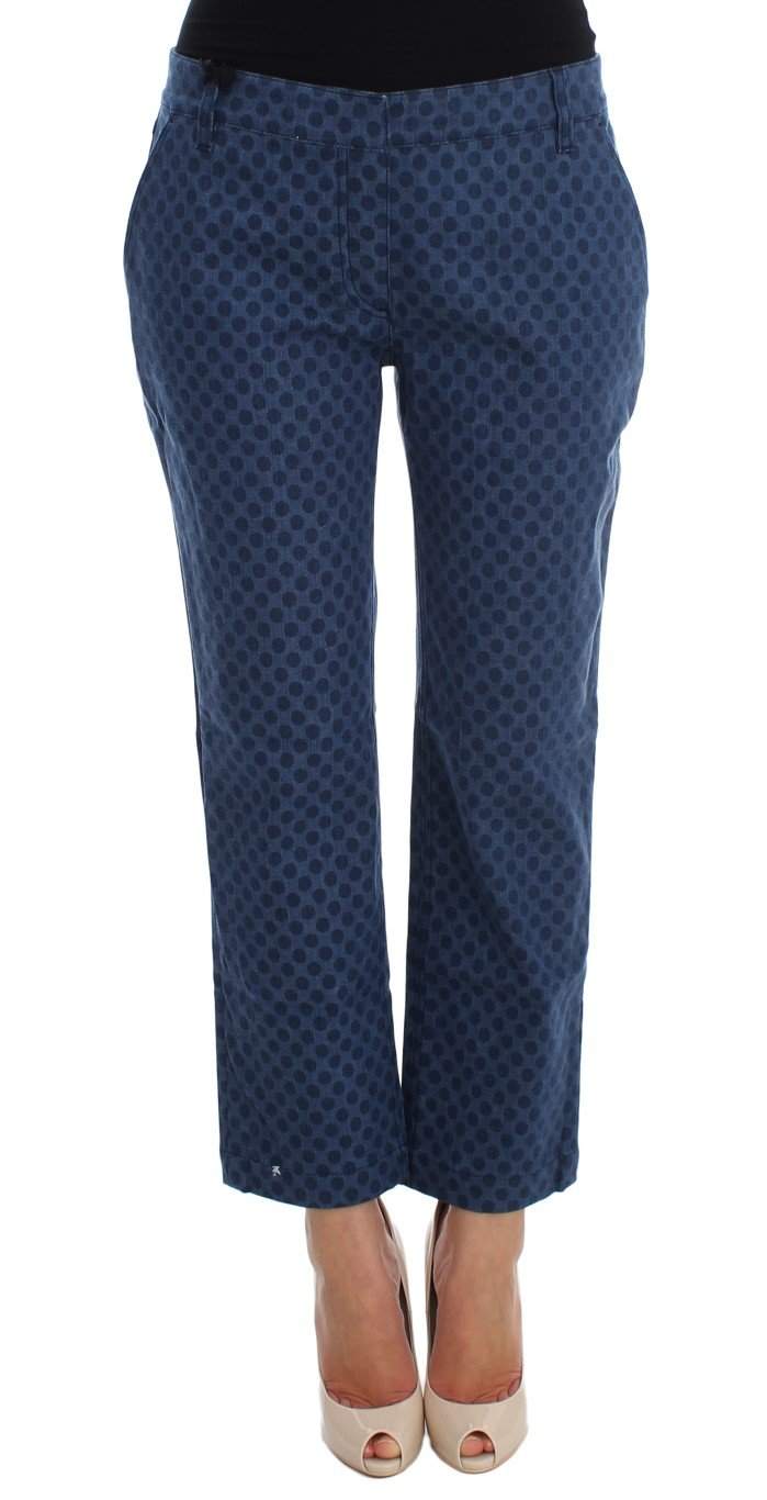 Dolce & Gabbana Polka Dotted Stretch Capri Jeans #women, Blue, Brand_Dolce & Gabbana, Catch, Dolce & Gabbana, feed-agegroup-adult, feed-color-blue, feed-gender-female, feed-size-IT36 | XS, feed-size-IT38|XS, feed-size-IT42|M, Gender_Women, IT36 | XS, IT38|XS, IT42|M, Jeans & Pants - Women - Clothing, Kogan at SEYMAYKA