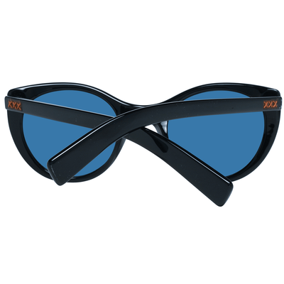 Zegna Couture Black Unisex Sunglasses