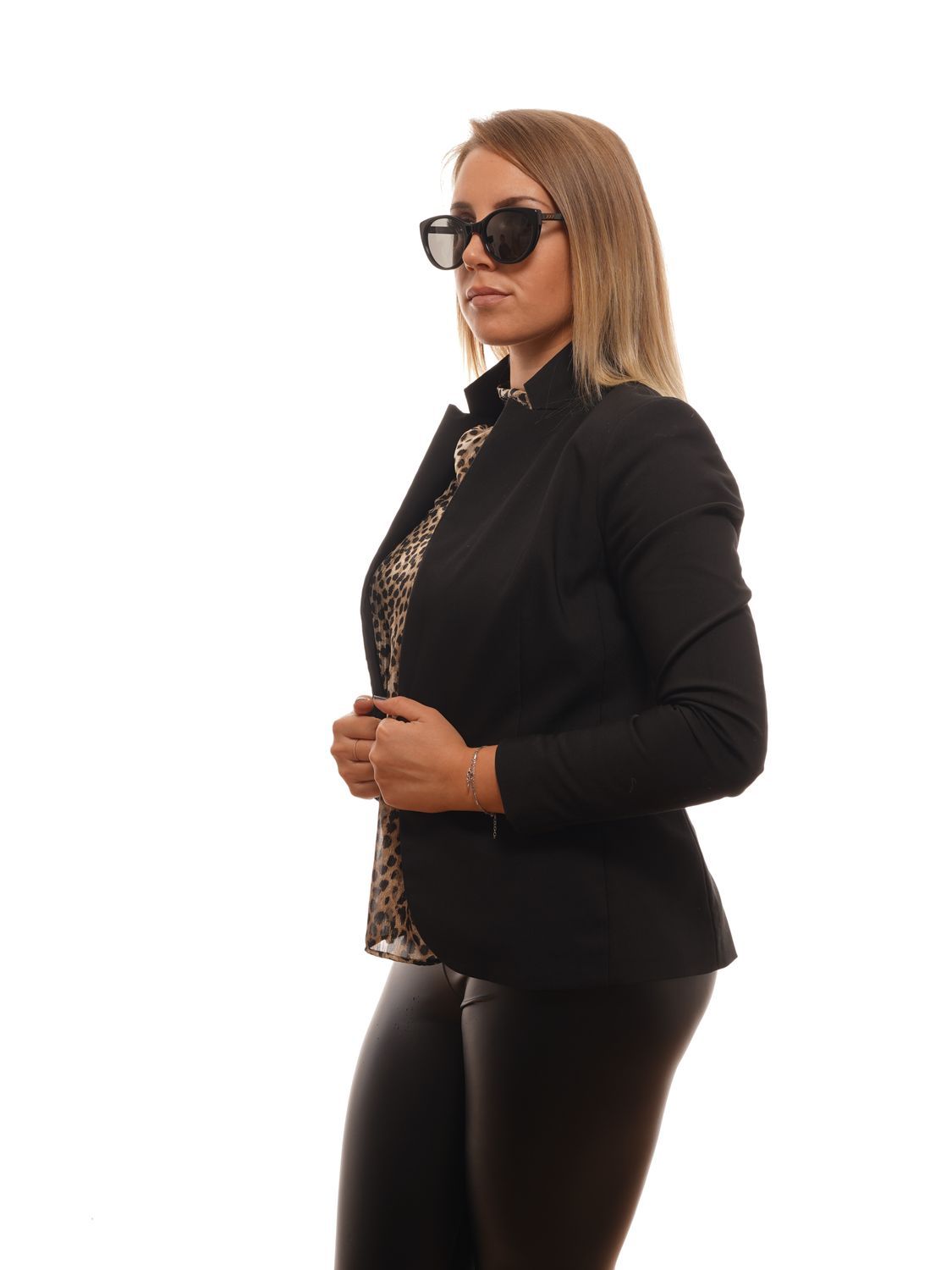 Zegna Couture Black Women Sunglasses